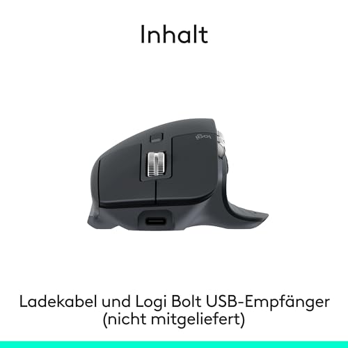Ratón Inalámbrico Ergonómico – 8K DPI, USB-C, Bluetooth, Gris Oscuro