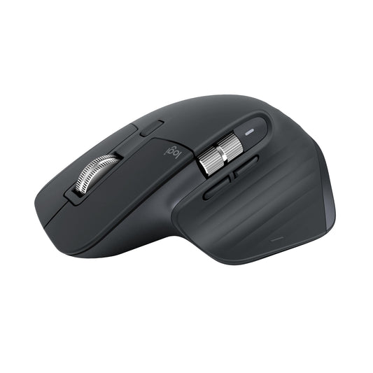 Ratón Inalámbrico Ergonómico – 8K DPI, USB-C, Bluetooth, Gris Oscuro